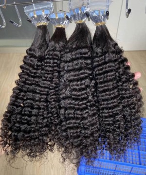 Quality Burmese Curly Tape In Hair Extensions 8-30 Inches 