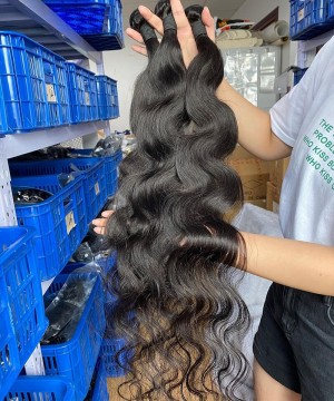 Russian Virgin Hair Weave Bundles Body Wave 3 Pieces 