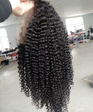 Good Kinky Curly 130% Full Lace Wigs For Black Women 