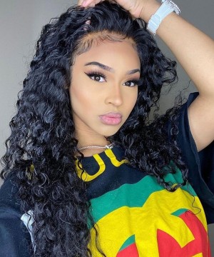 360 Hd Lace Frontal Wigs Loose Wave Pre Plucked 