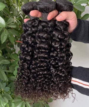 Peruvian Curly Human Hair Bundles Wholesale Prices
