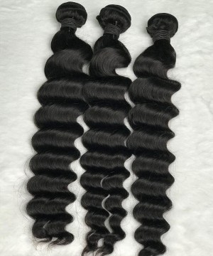 Loose Wave Myanmar Virgin Hair 10-30 inches 3 Pieces