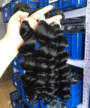 Loose Wave Malaysian Virgin Hair Bundles For Sale