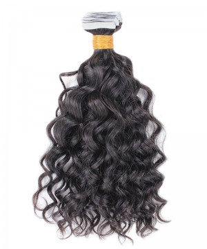 Loose Curly Tape Human Hair Extensions 8-30 Inches For Sale