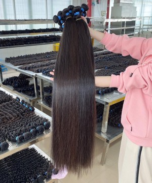 32 Inches to 40 Inches Long Length Russian Virgin Hair 3 Pics