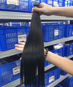 Straight Tape Human Hair Extensions 8-30 Inches For Sale 