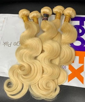 613 Color Body Wave Bundles Peruvian Virgin Hair 3 Pcs/Set 