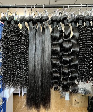 Straight Wave Myanmar Virgin Hair 10-30 inches 3 Pieces