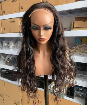 Water Wave 6x6 Lace Closure Wigs 10-30 Inches 250% Density 