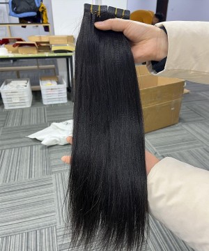 Yaki Straight Tape Human Hair Extensions 8-30 Inches For Sale