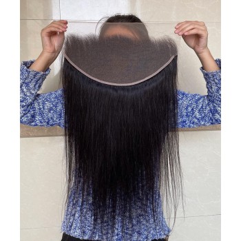 Straight Wave Pre Plucked 13x6 Lace Frontal Closure