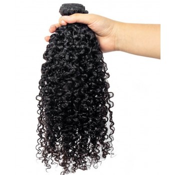 3B 3C Kinky Curly Brazilian Virgin Hair One Bundle