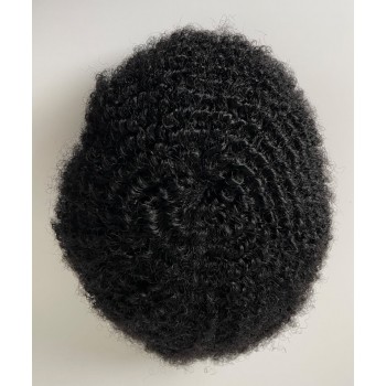 4MM Wave Human Hair 8X10 Lace Toupee For Men