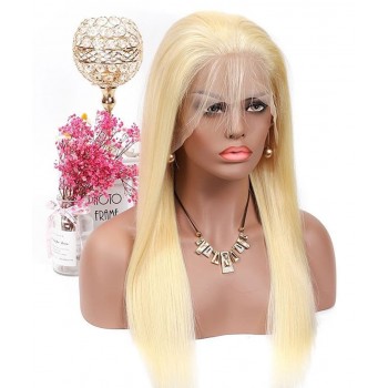 Invisible Knots 613 Blonde Color Hd Lace Full Lace Wig
