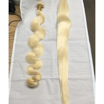 Body Wave 613 Blonde Brazilian Virgin Hair Weave