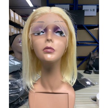 Blonde 613 Straight 13X4 Hd Lace Front Human Hair Wigs
