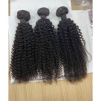 Afro Kinky Curly Bohemian Virgin Hair Bundles Human Hair 3Pics For Women