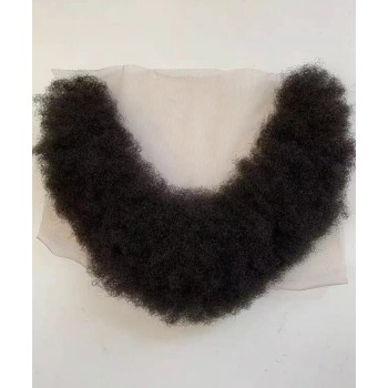 Afro Kinky Curly Human Hair Beard For Men Cheap Prices