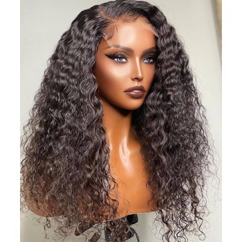 Good Loose Curly Wave 5X5 HD Lace Closure Human Hair Wigs