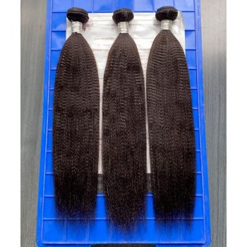 Italian Yaki Straight Human Virgin Hair Bundles For Women Hot Sale Items
