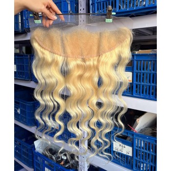 Body Wave 613 Blonde Color Frontal Closures