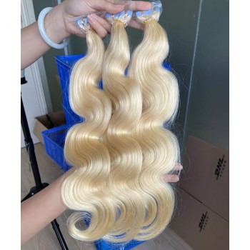 613 Color Body Wave Tape Human Hair Extensions