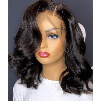 Customized Style Natural Wave 13x6 Lace Front Wigs With Baby Hair