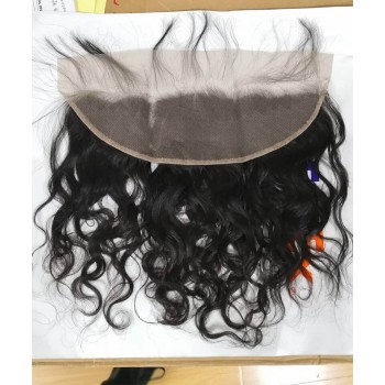 Water Wave 13x4 Lace Frontal Closure Pre Plucked