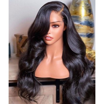 Body Wave 250% Density 13X6 Lace Front Human Hair Wigs