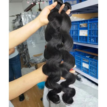 Body Wave Human Virgin Hair Bundles 10-30 Inches For Sale