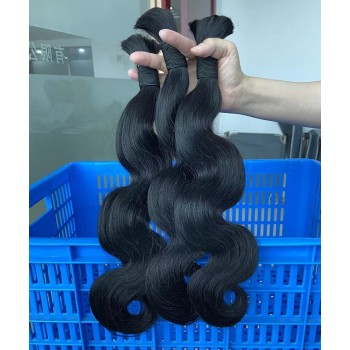 Brazilian Body Wave Human Hair Bulk Braiding Bundles