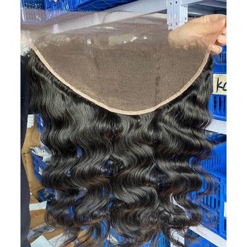 Body Wave 13x6 Lace Frontal Closure Bleached Knots
