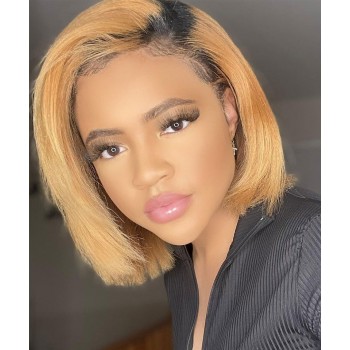 Good Ombre 1B/27 Two Tone 13X4 Lace Wigs For Women
