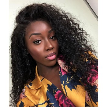 Deep Curly 13x6 HD Lace Frontal Wigs For Black Women