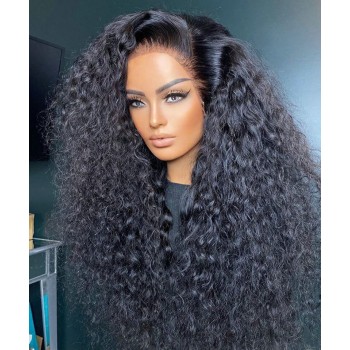 Deep Curly HD Lace Full Lace Human Hair Wigs 10-32 Inches