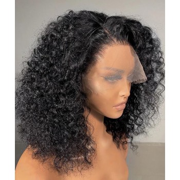 Loose Curly Wave 360 Lace Frontal Wig Human Hair Wigs