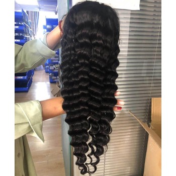 Deep Wave 13x4 HD Lace Wigs For Black Women 10-32 Inches