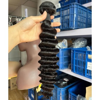 Deep Wave Brazilian Virgin Hair One Bundle To Text Quality