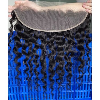 Loose Wave 13x2 Lace Frontal Closure Human Hair For Sale