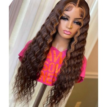 Loose Wave Highlight Ombre Hair Wigs For Sale