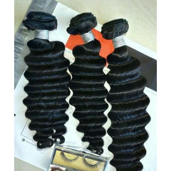 Deep Wave Russian Virgin Hair 10-30 inches 3 Pieces
