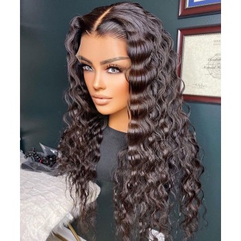 Loose Wave 13X4 Lace Front Human Hair Wigs For Sale
