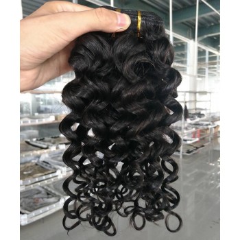 Italian Curly Human Hair Bundles 10-30 Inch For Black Women