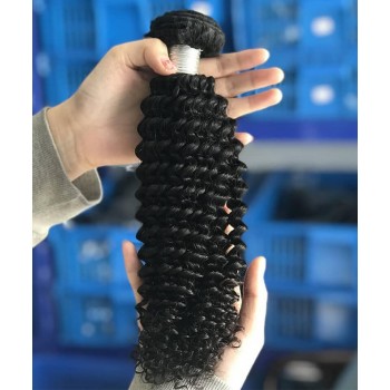 Brazilian Virgin Hair Weaves Kinky Curly 1 Bundle To Text Quality
