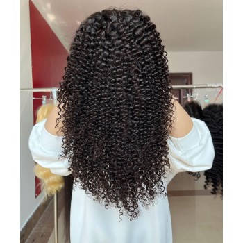 Kinky Curly 300% Density 13X6 Lace Front Wigs For Women