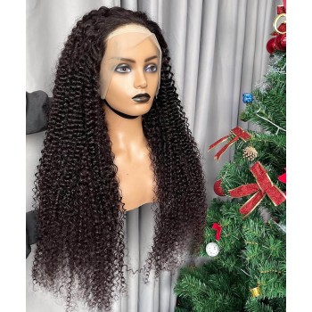 Kinky Curly 250% High Density 13x6 Lace Front Wigs