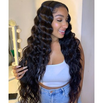 Loose Wave 13x4 HD Lace Wigs For Black Women