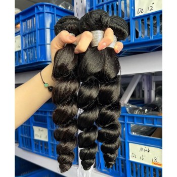 Loose Wavy Human Hair Bundles For Sale 8-30 Inches 3Pics