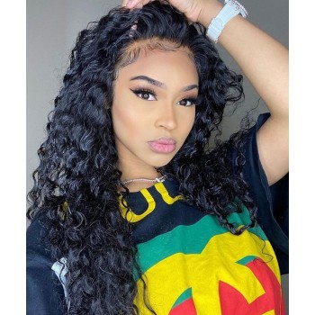 360 Hd Lace Frontal Wigs Loose Wave Pre Plucked