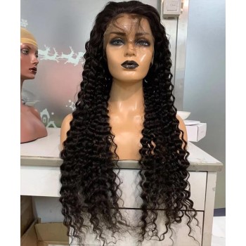 Loose Curly Hd Wigs 150% Brazilian 13x6 Lace Front Wigs
